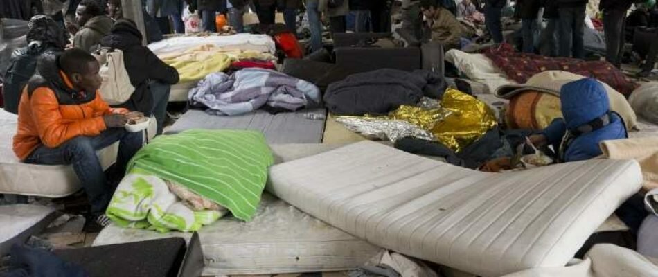 Stalingrad : importante opération de contrôle au campement de migrants clandestins