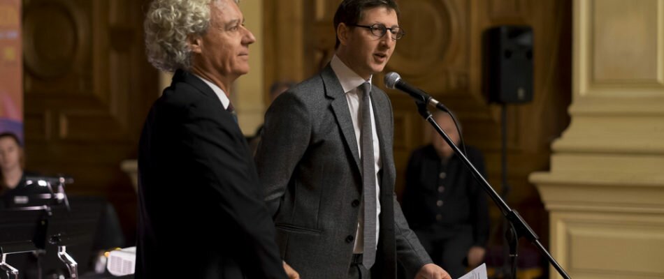 M. Ariel Weil, nouveau maire (PS) du 4e arrondissement