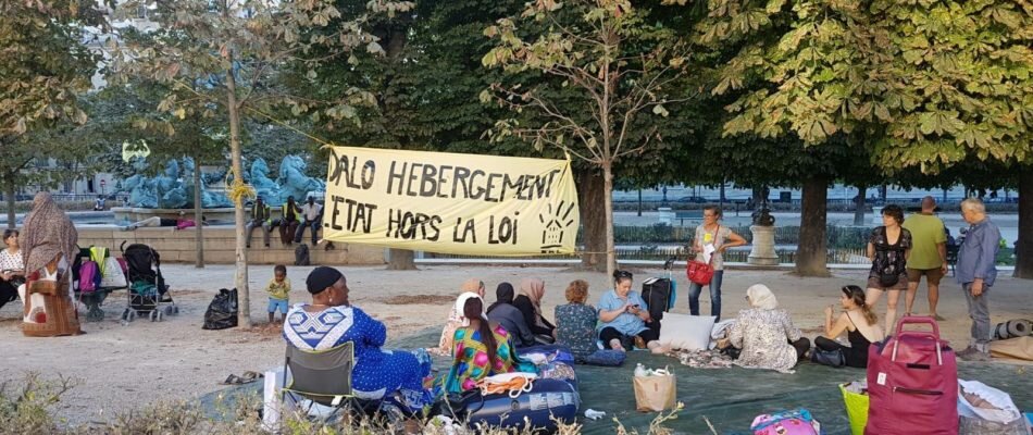 Jardin des Grands Explorateurs (Paris 6): occupation par Droit au Logement