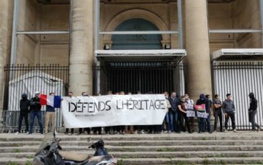 Face aux déboulonnages: l’Action Française “défend l’héritage”