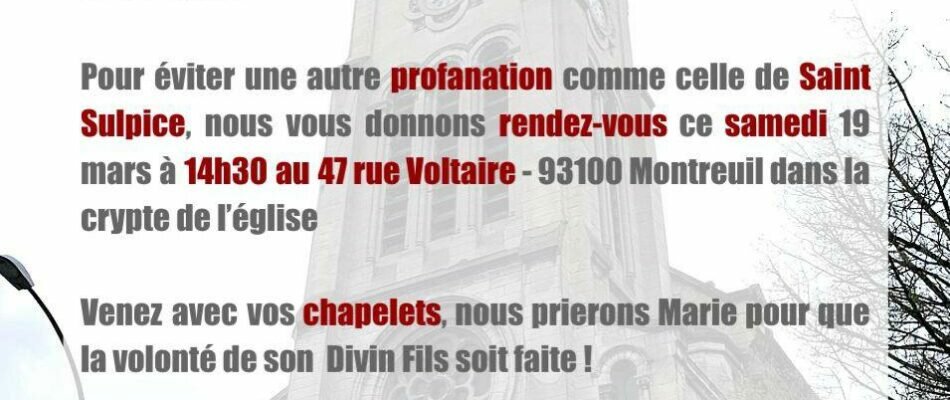 Dialogue contesté entre catholiques et musulmans à Montreuil
