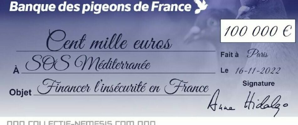 Soutien de la Mairie à SOS Méditerranée : Nemesis s’en mêle !